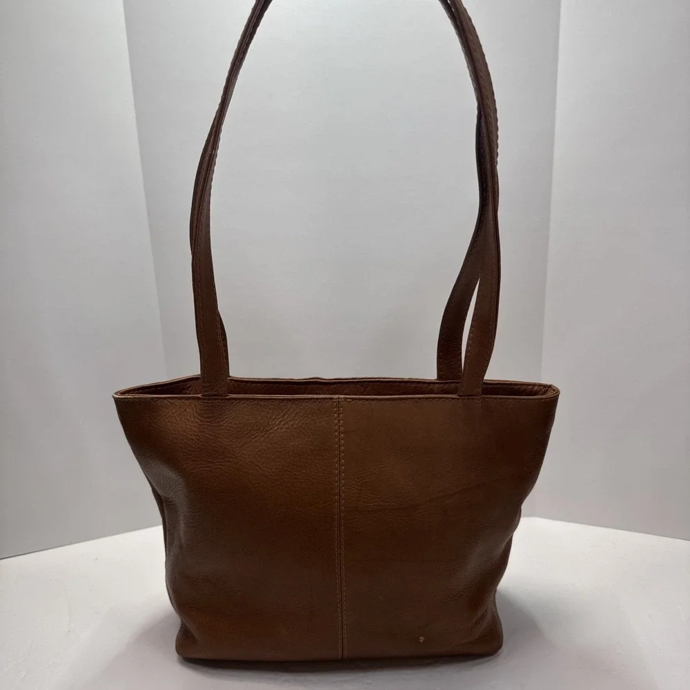 Vintage Wilsons The Leather Experts Shoulder bag Purse Brown Genuine Leather